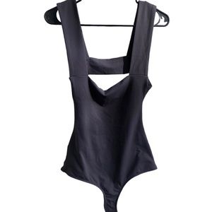 • Free People • NWT | Gunmetal Grey Sexy Fun Bodysuit